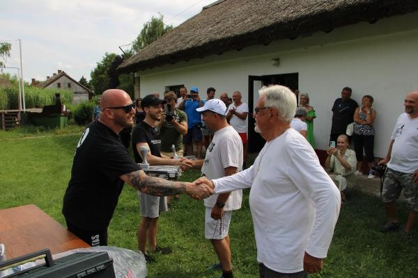 A halfogó verseny győztesei 