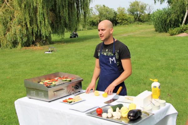 Halgrillezést is tanulhattunk 