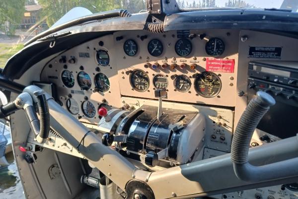 A bokorrepülő müszerfala