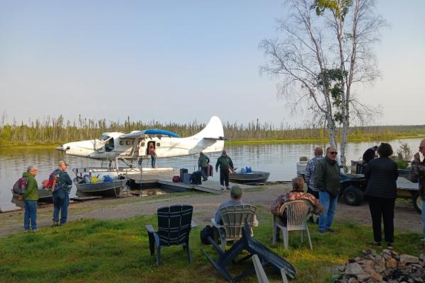 Útközben - felszálás előtt